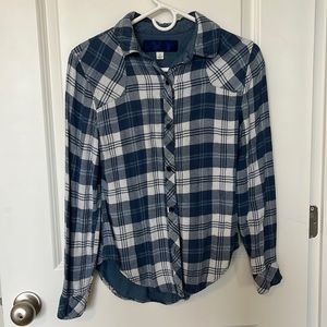 Blue flannel